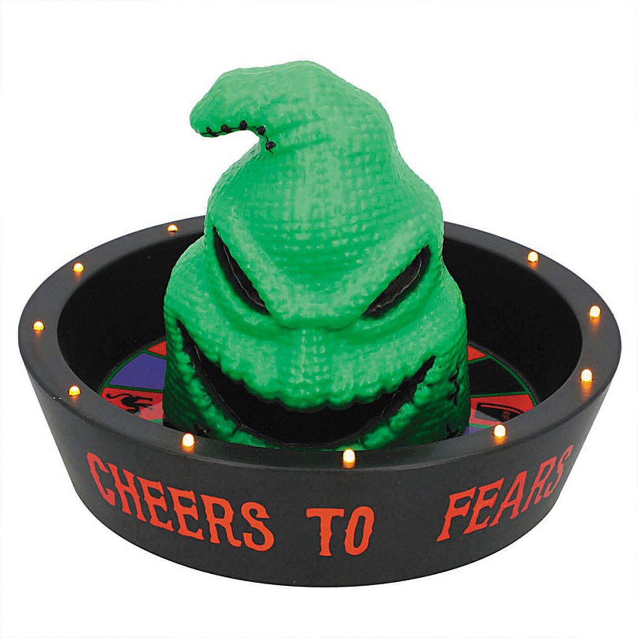 Nightmare Before Christmas Oogie Boogie Light-Up Candy Bowl 12 Inch